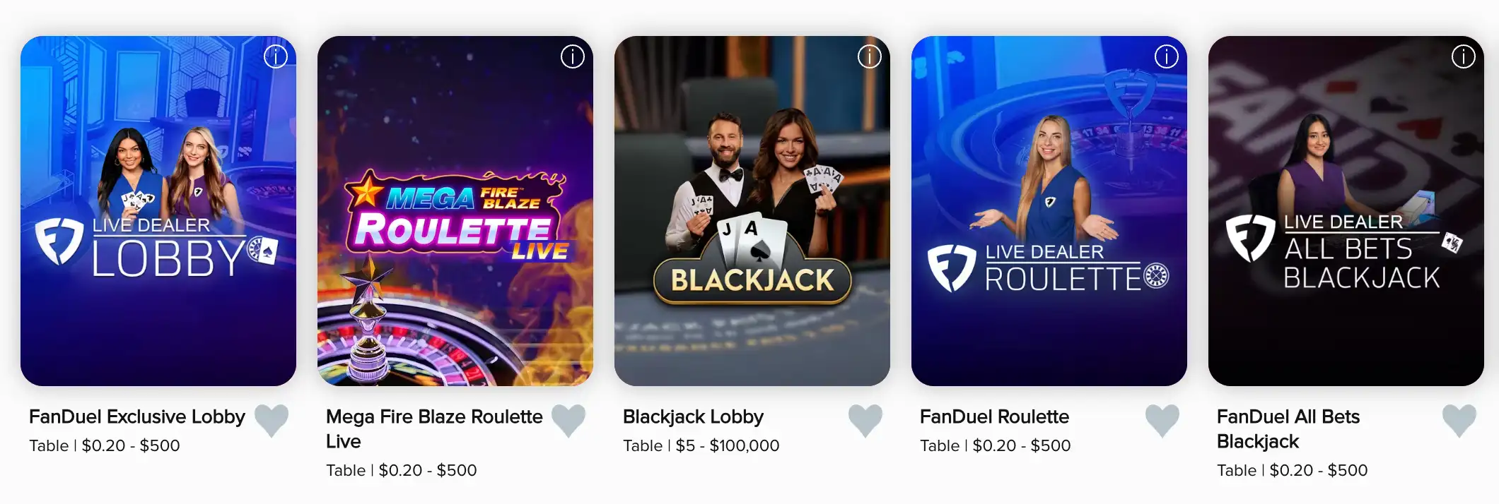 best casino games on fanduel